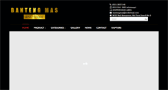 Desktop Screenshot of bantengmas.com